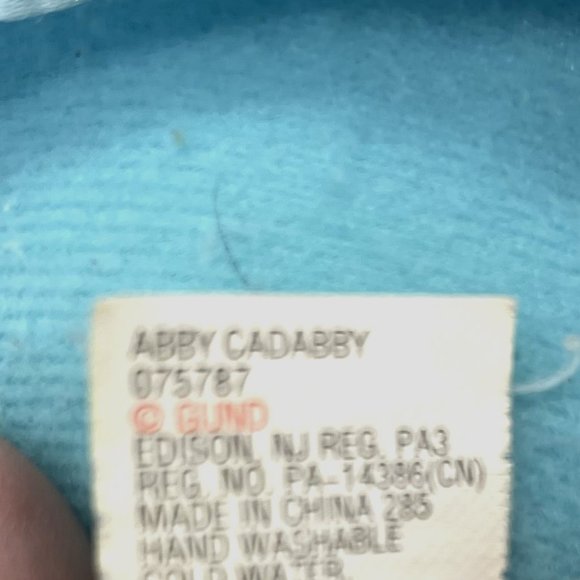 Vintage Gund 2012 Sesame‎ Street Abby Cadabby 13" Plush Fairy Doll No. 075787 - Picture 5 of 6